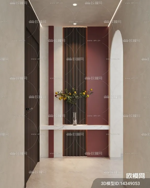 DECORATION - ENTRANCE - CORONA - 3D MODEL - 1161