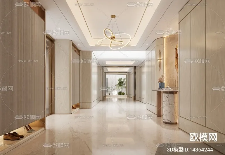 DECORATION - ENTRANCE - CORONA - 3D MODEL - 1171