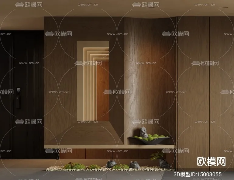 DECORATION - ENTRANCE - CORONA - 3D MODEL - 1185