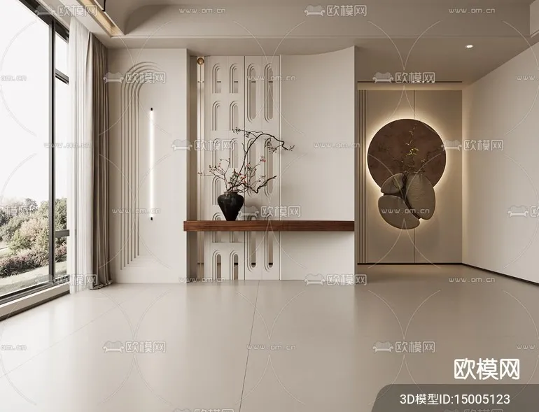 DECORATION - ENTRANCE - CORONA - 3D MODEL - 1188