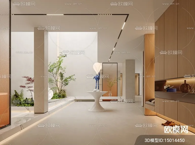 DECORATION - ENTRANCE - CORONA - 3D MODEL - 1196