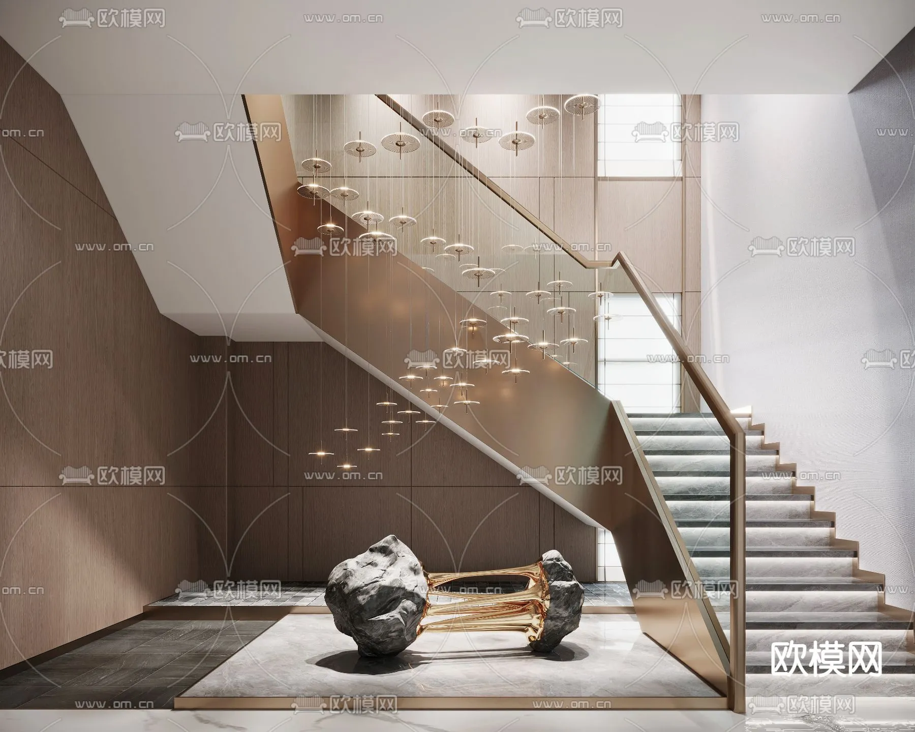 DECORATION - ENTRANCE - VRAY / CORONA - 3D MODEL - 1101