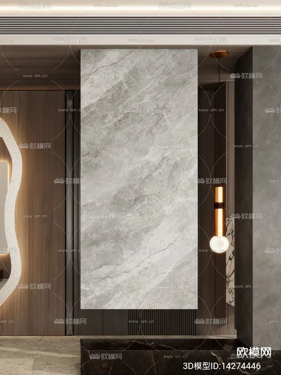 DECORATION - ENTRANCE - VRAY / CORONA - 3D MODEL - 1108