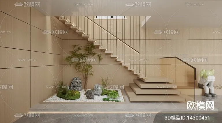 DECORATION - ENTRANCE - VRAY / CORONA - 3D MODEL - 1120