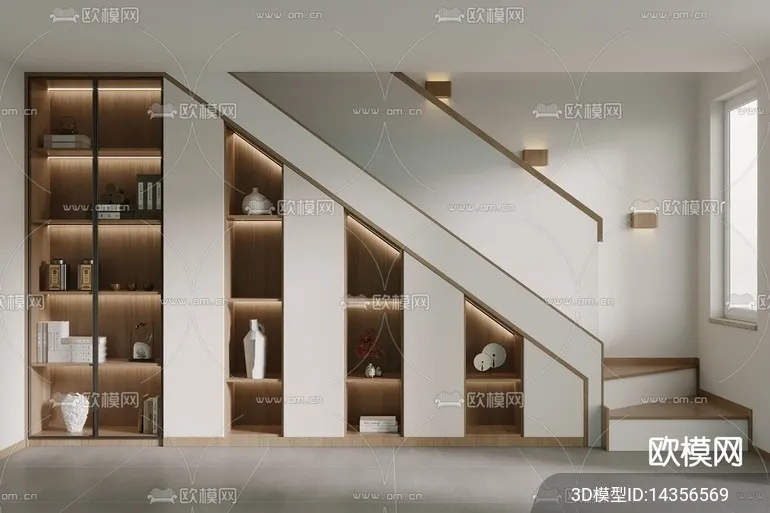 DECORATION - ENTRANCE - VRAY / CORONA - 3D MODEL - 1167