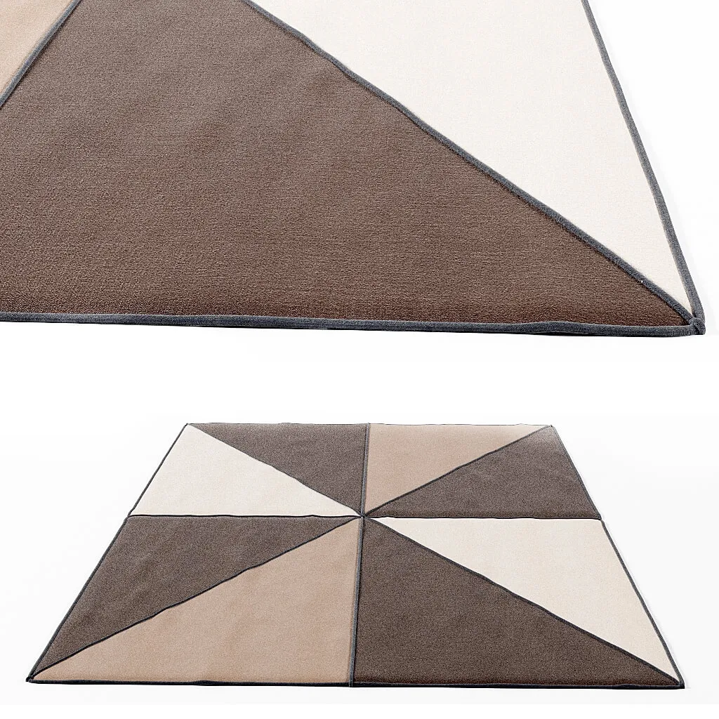 decoration - Erba Gong carpet 3D Model