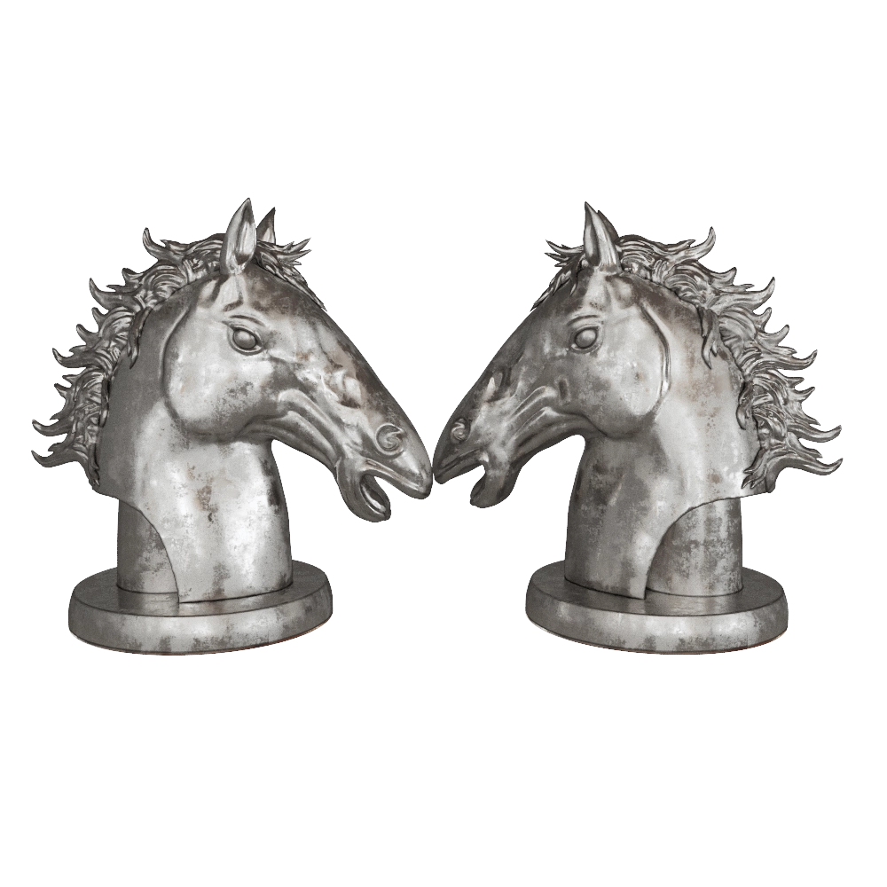 decoration - Figurine Testa di Cavallo Cantori Classic 3D Model