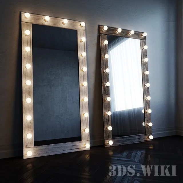 decoration - Floor mirror DORIAN GRAY 3D Model