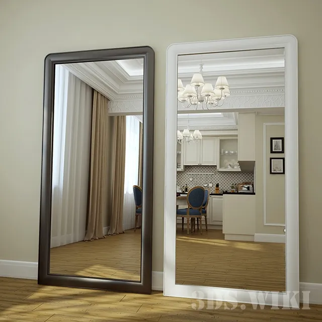 decoration - Floor mirror LeHome M001 3D Model