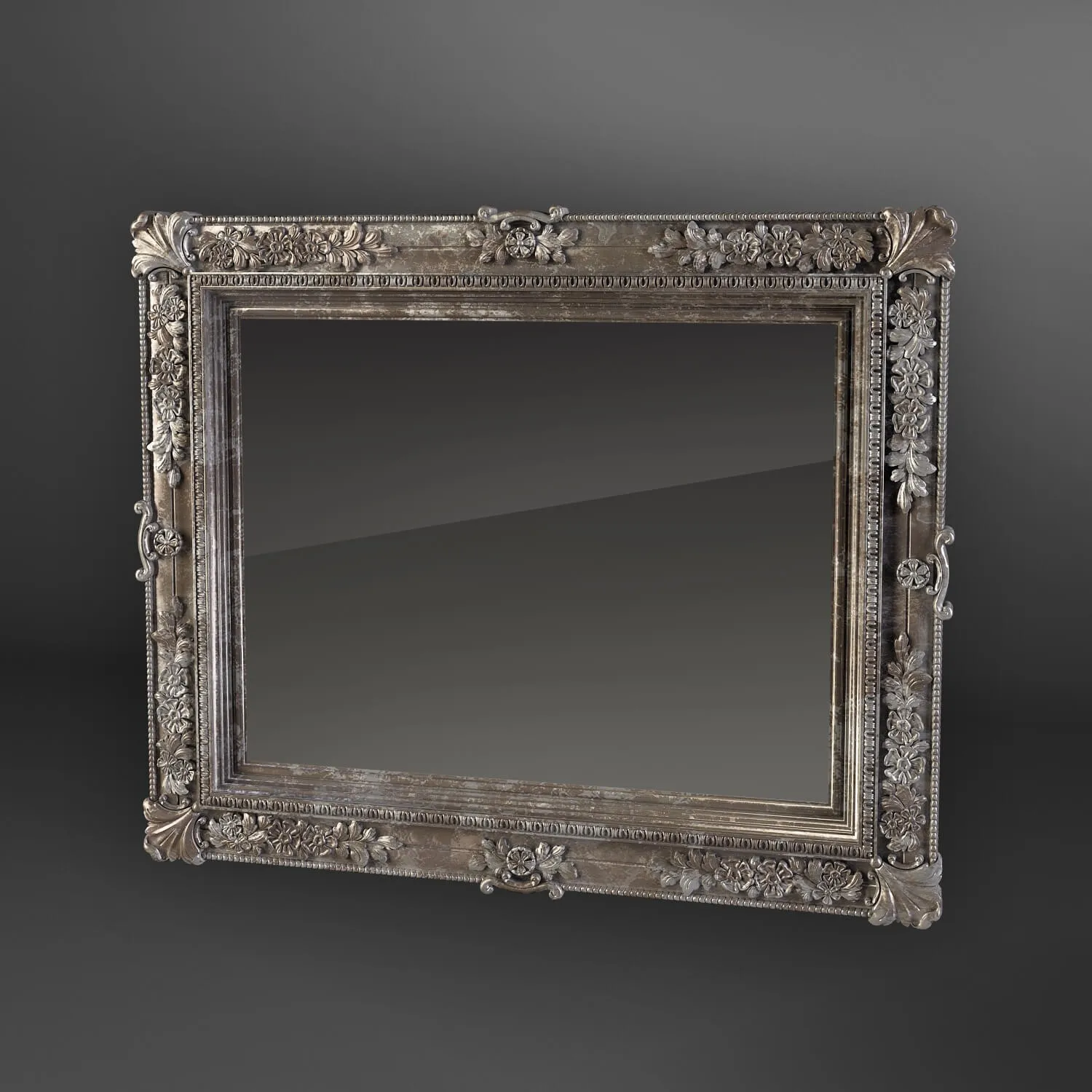 decoration - Flower Class c mirror 3D Model