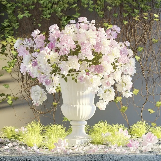 decoration - Flower house 3D Model