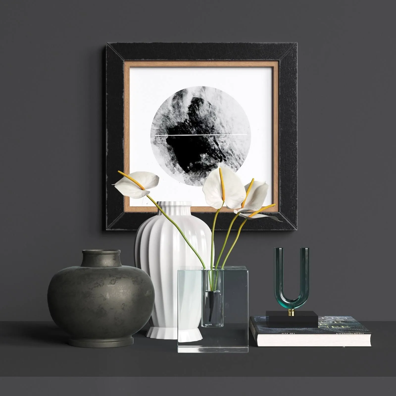 decoration - Flower set 7 3D Model