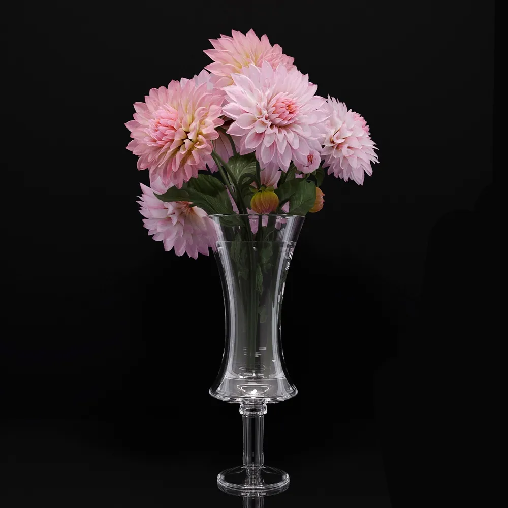 decoration - Flowers dahlias 3D Model