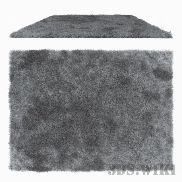 decoration - Fluffy Beautiful Carpet 3D Model