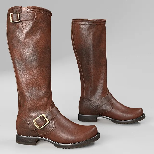 decoration - Frye Veronica Slouch Womens Boots 3D Model