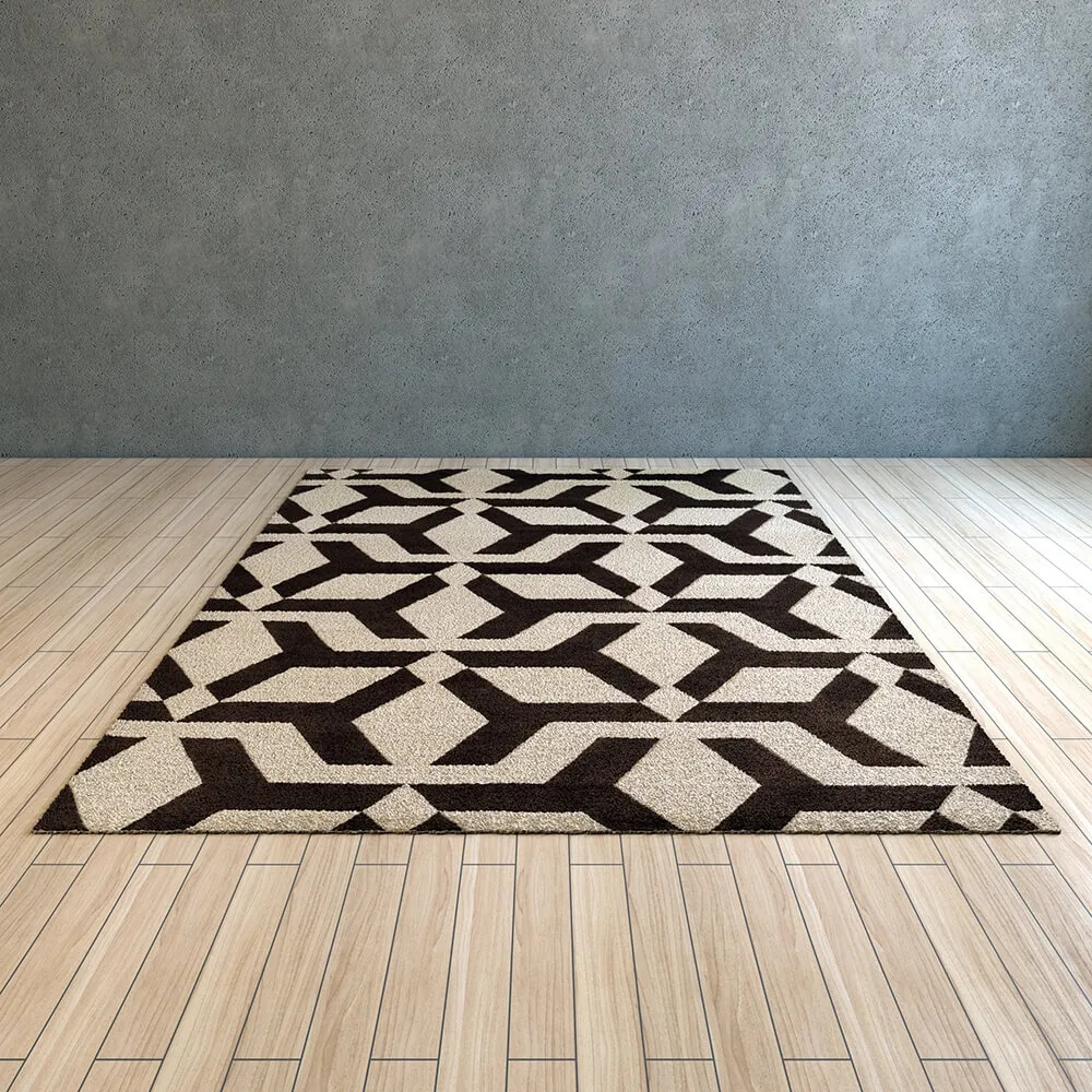 decoration - GAELIC brown carpet 5 3D Model