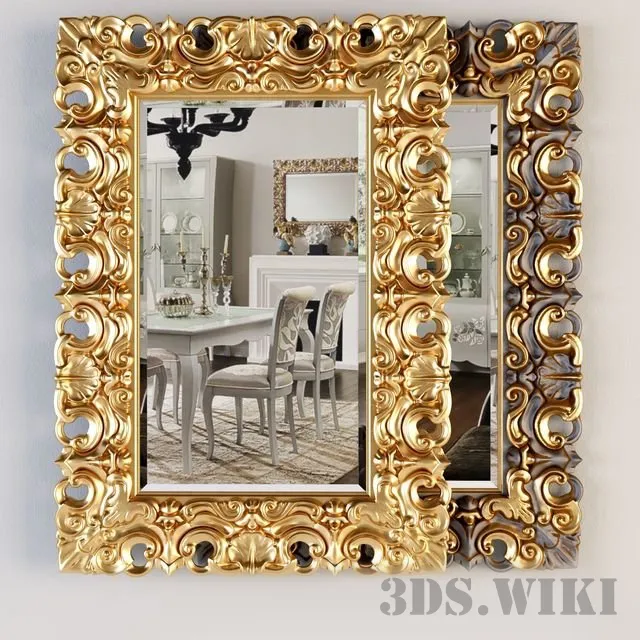 decoration - Gambella Design N00059 mirror 3D Model