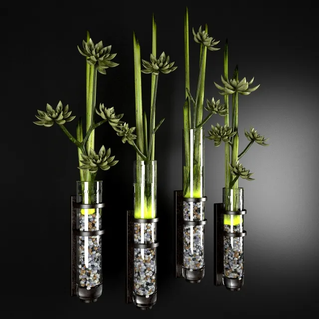 decoration - glass vase 3D Model