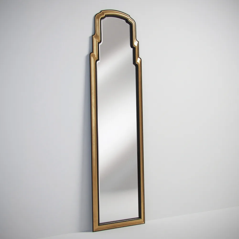 decoration - Gramercy Home - gilt mirror 901.012-LIC-GN1 3D Model