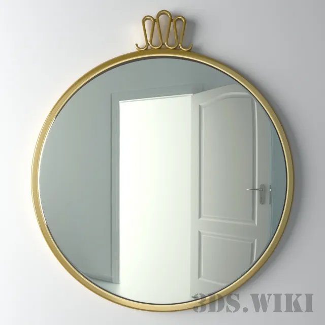decoration - Hallway Wall Mirror 3D Model