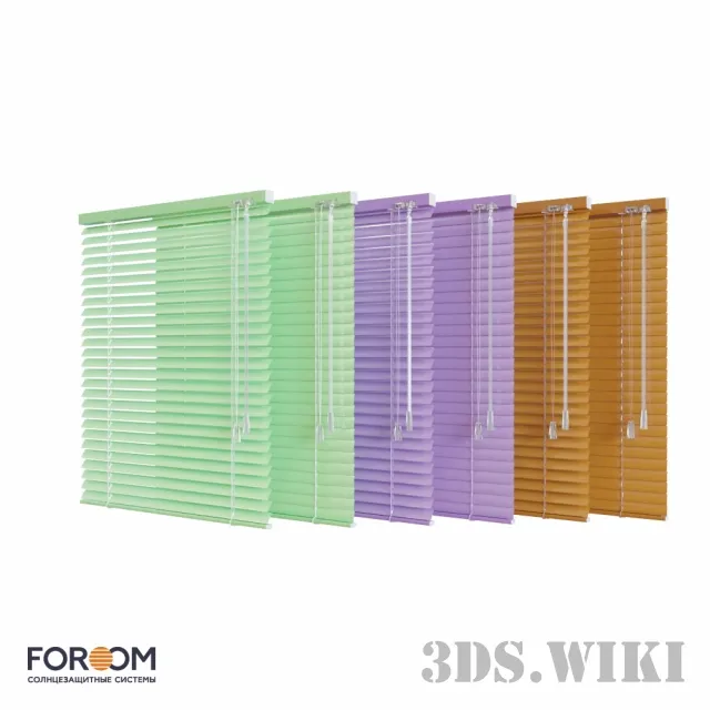 decoration - Horizontal blinds G-FORM 3D Model