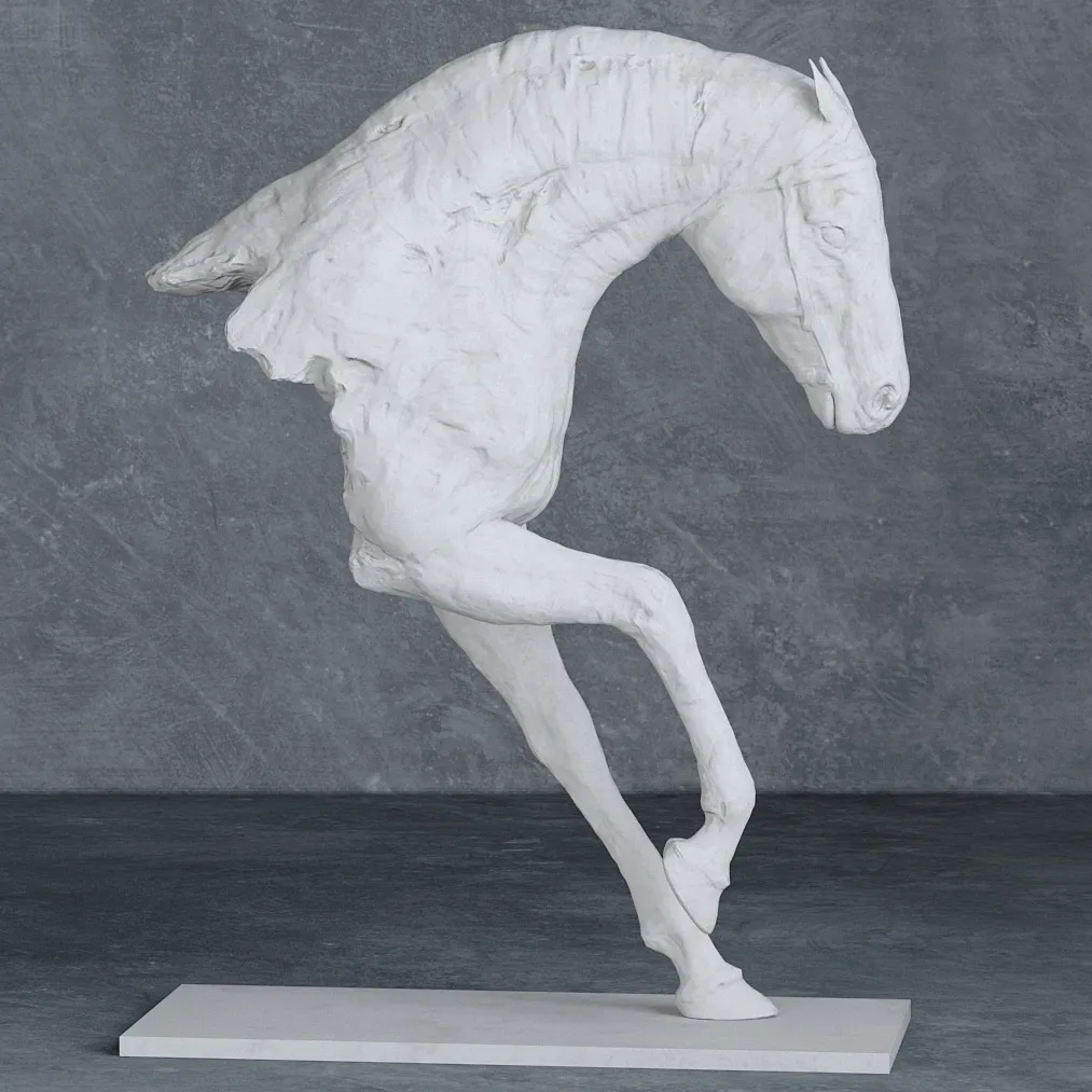 decoration - Horse 0369 3D Model