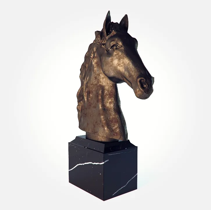 decoration - Horse sculpture 3D Model