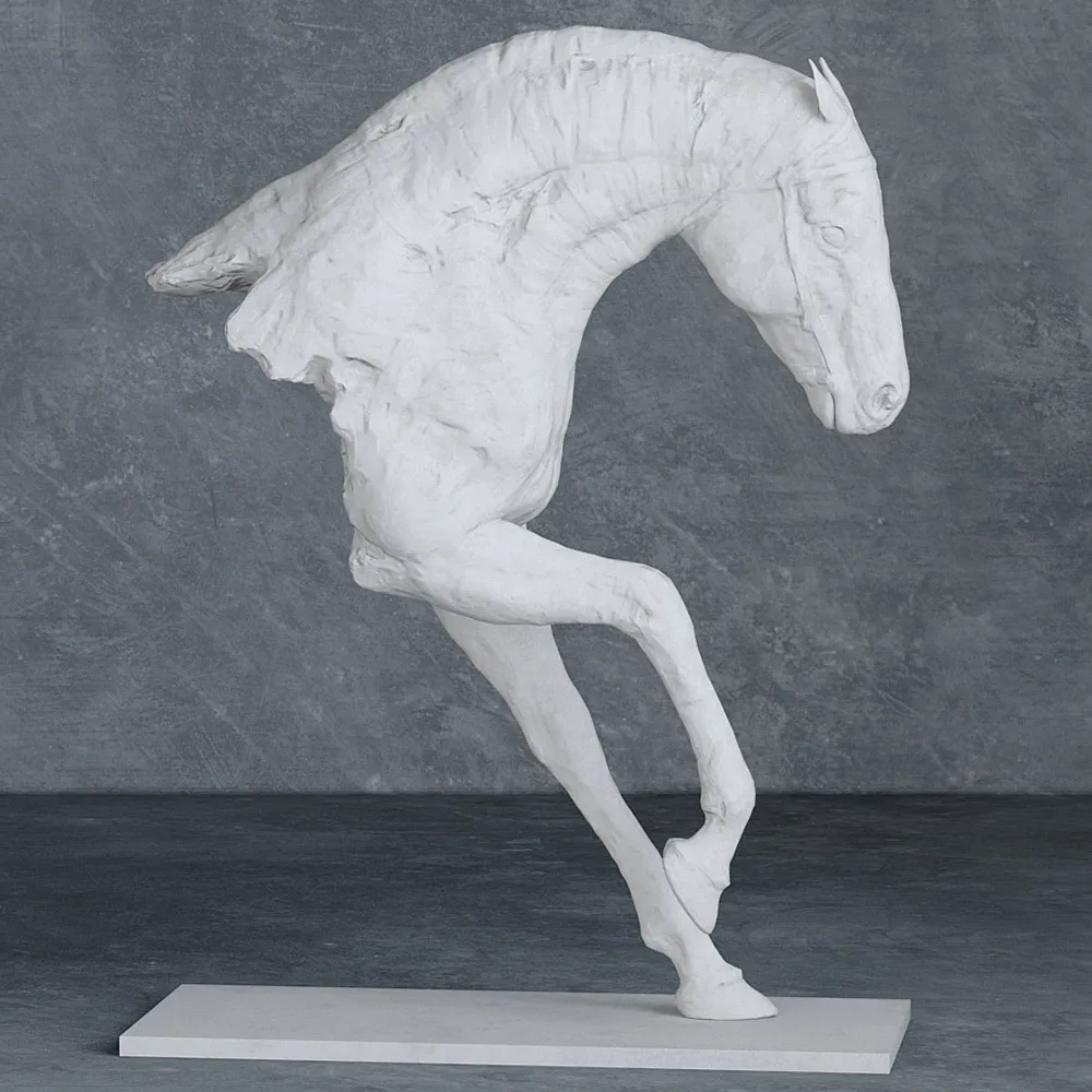 decoration - Horse sculpture 3D Model
