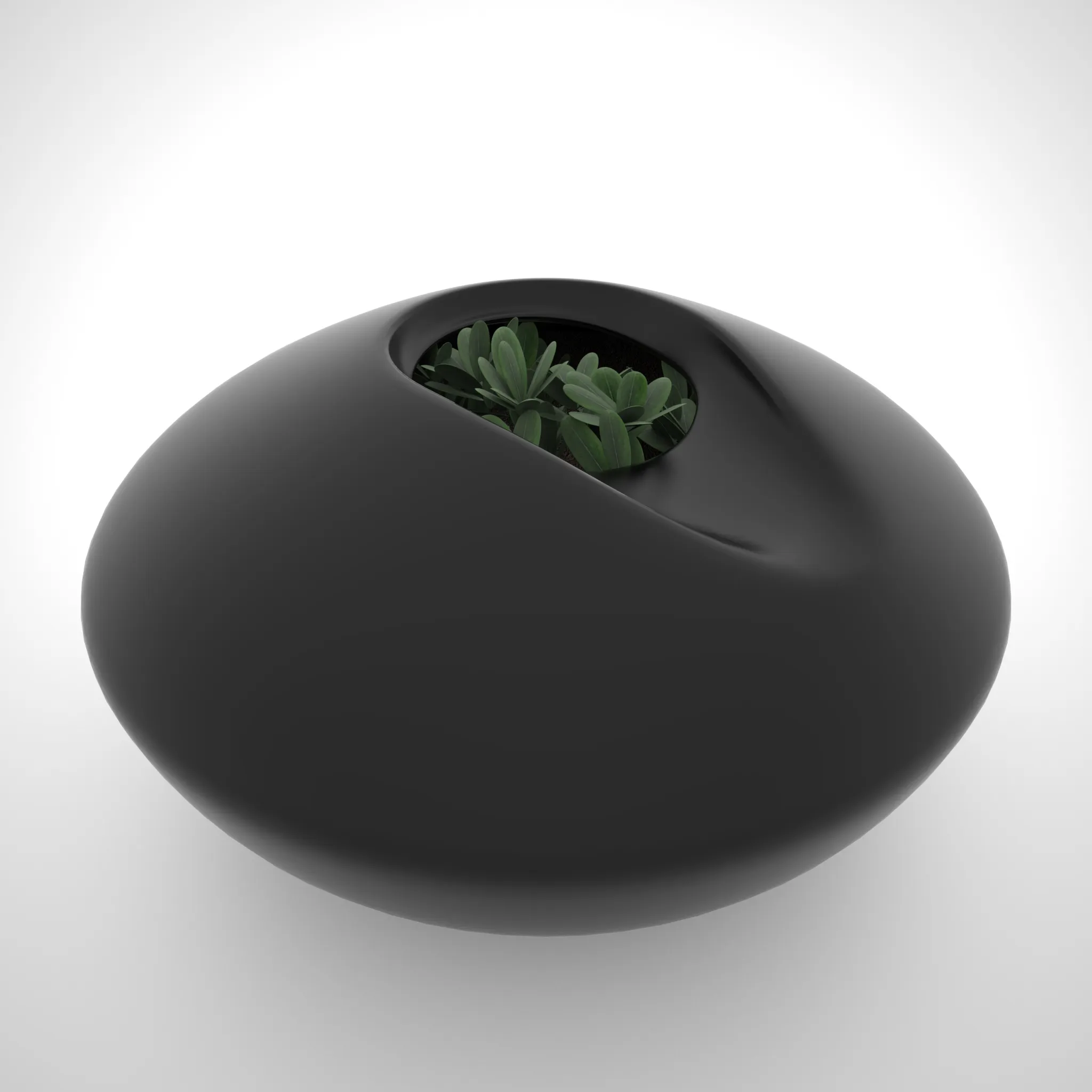 decoration - IKEA plant 7 3D Model