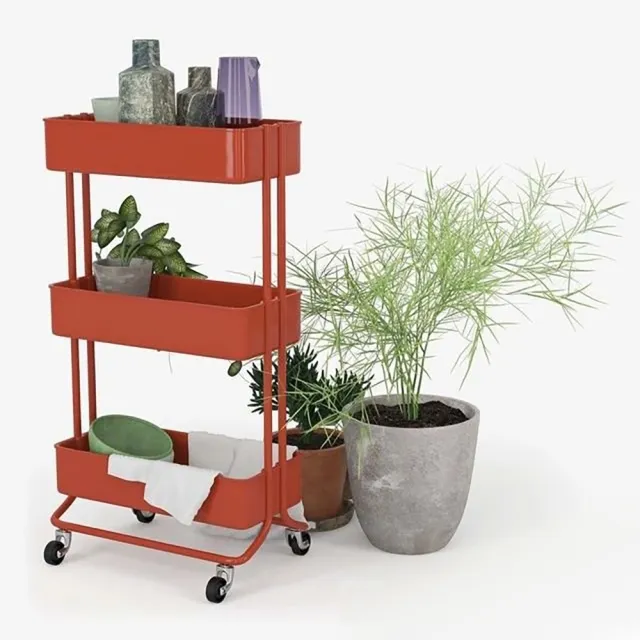 decoration - IKEA RASKOG trolley 3D Model