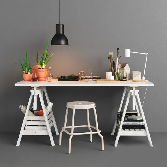 decoration - IKEA set 95 3D Model