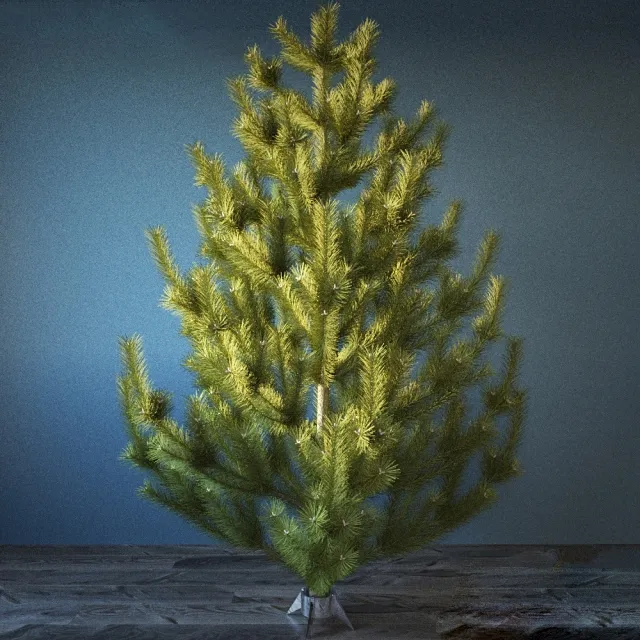 decoration - Interior pine 3D Model