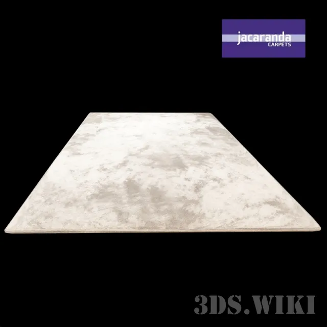 decoration - Jacaranda contemporary rug 3D Model