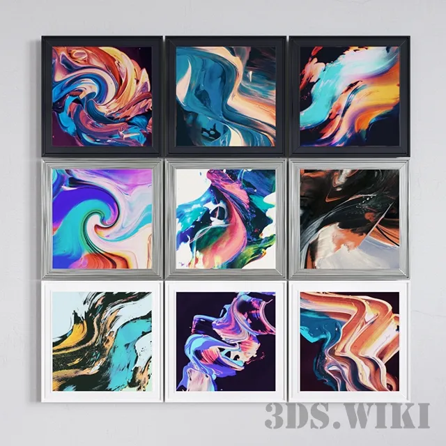 decoration - Jack Vanzet Pictures 3D Model