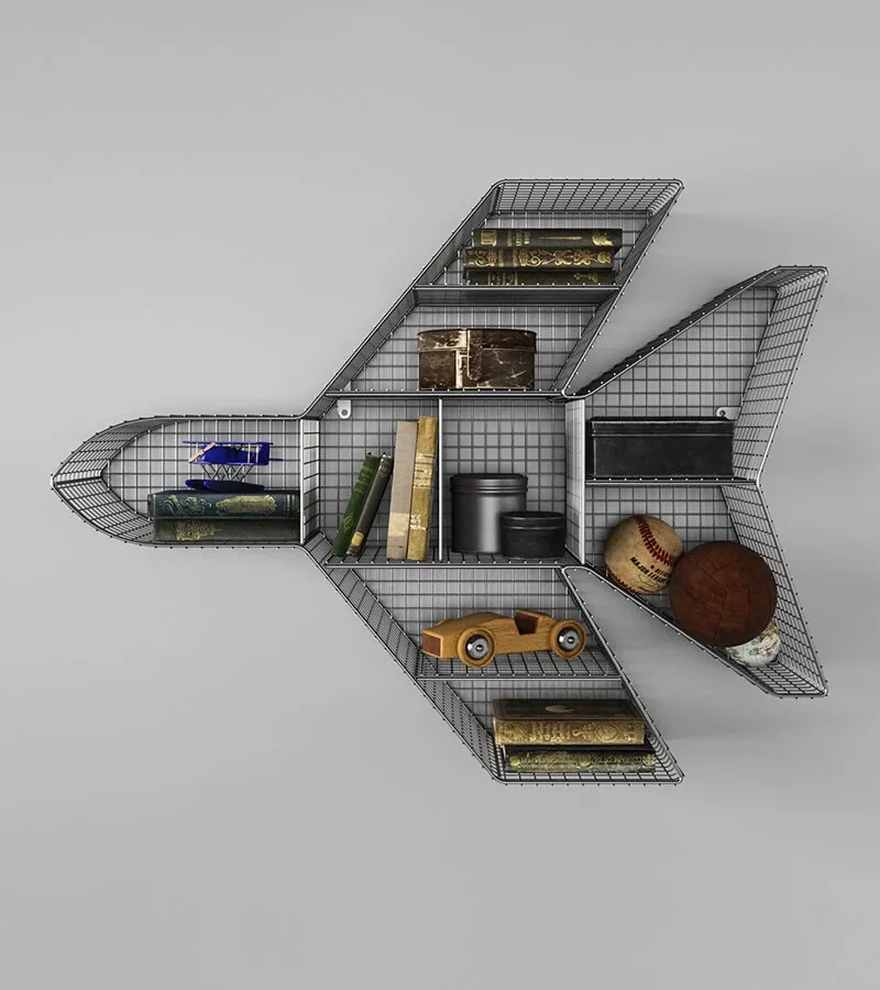 decoration - JET ZINC decor object 3D Model