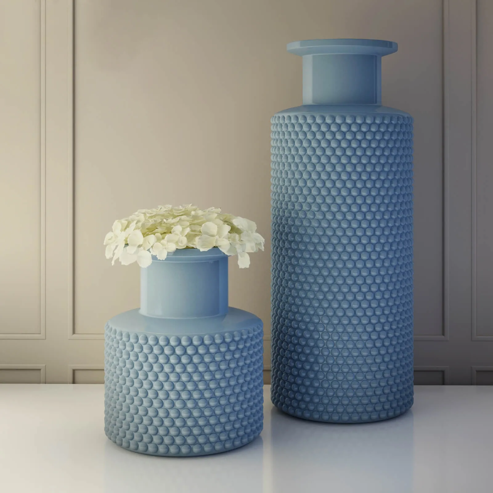 decoration - Kelly Hoppen vases 02 3D Model