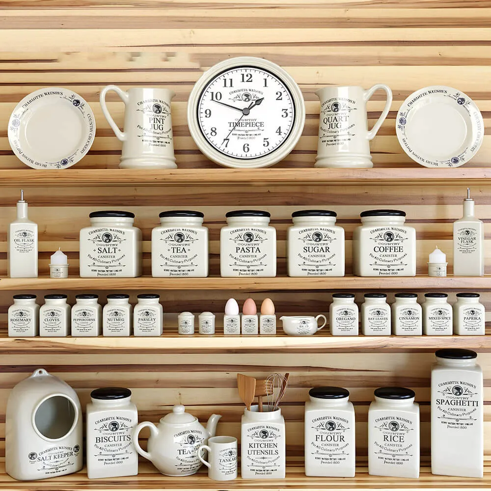 decoration - Kitchen set Charlotte Watson 3D Model