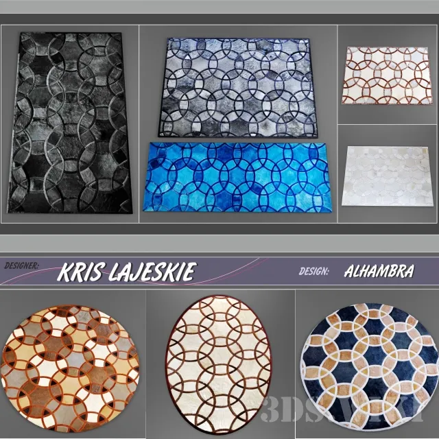 decoration - Kris Lajeskie carpets (USA) 3D Model