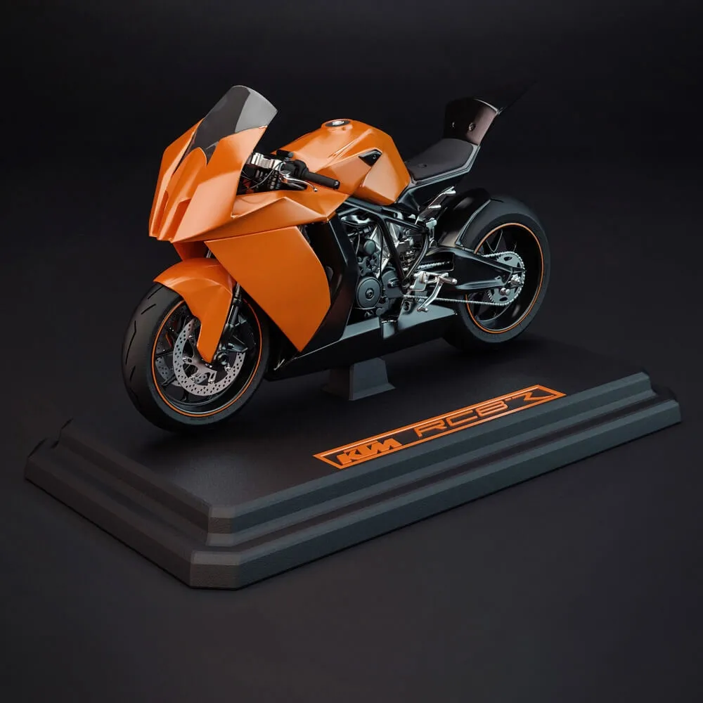 decoration - ktm RC8 R Track 3D Model