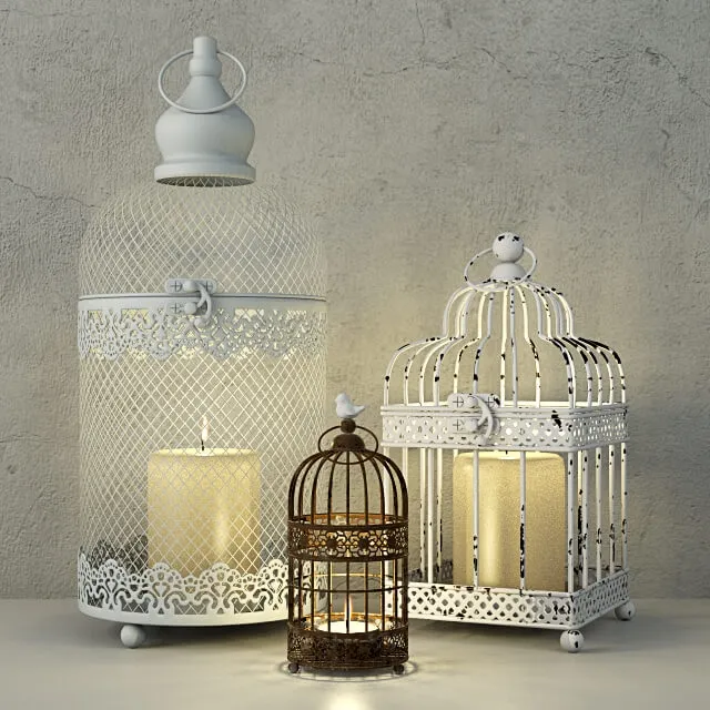 decoration - Lanterns ZARA HOME 19 3D Model