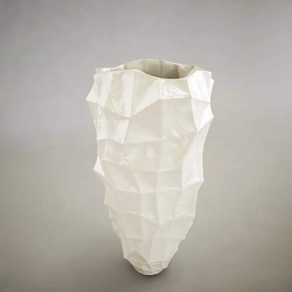 decoration - Large white vase 3D Model