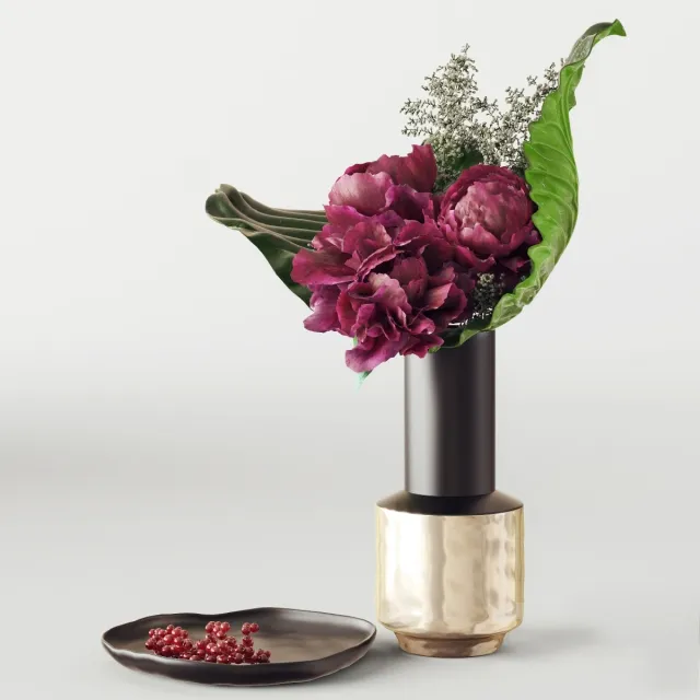 decoration - Largo and Organic Plate 01 3D Model