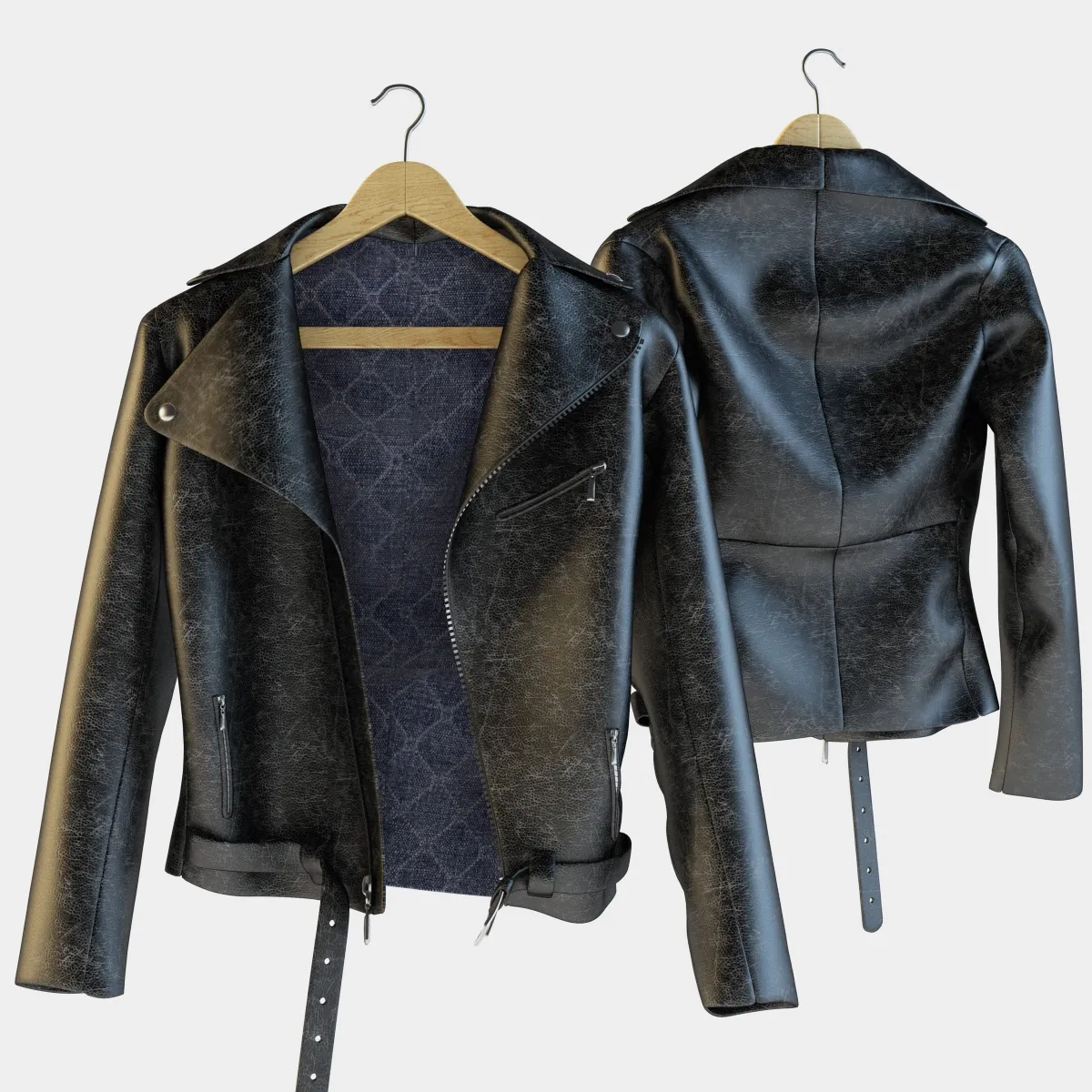 decoration - Leather jackets 482 3D Model
