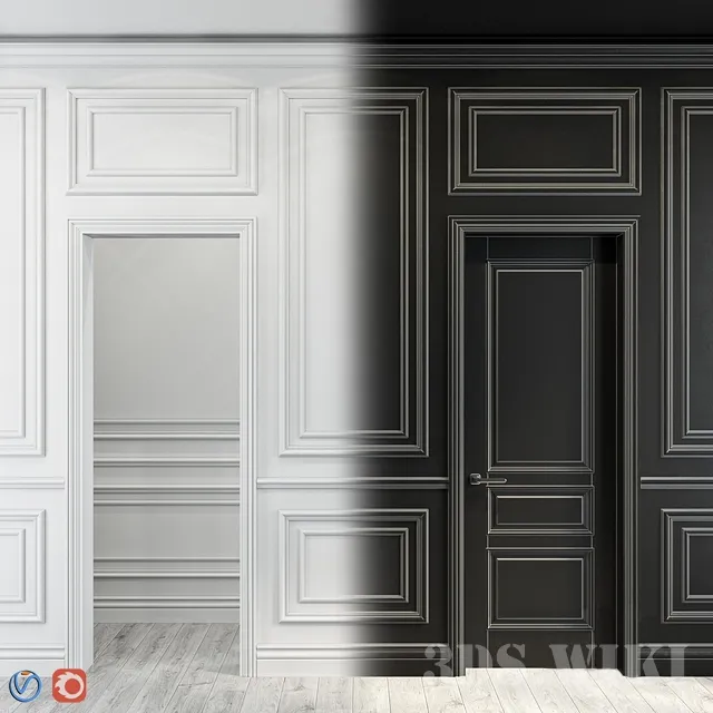 decoration - Lepnina 02 3D Model