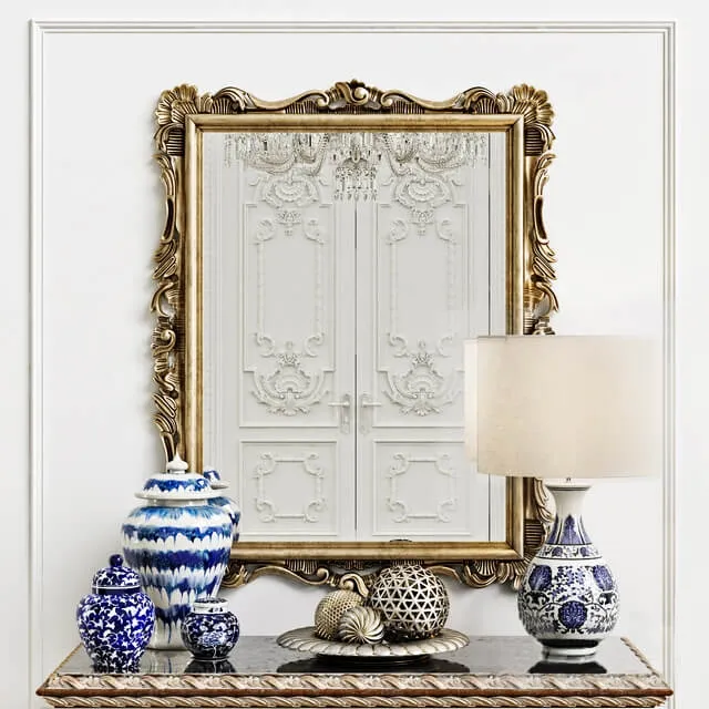 decoration - Lineatre mirror 185062 3D Model