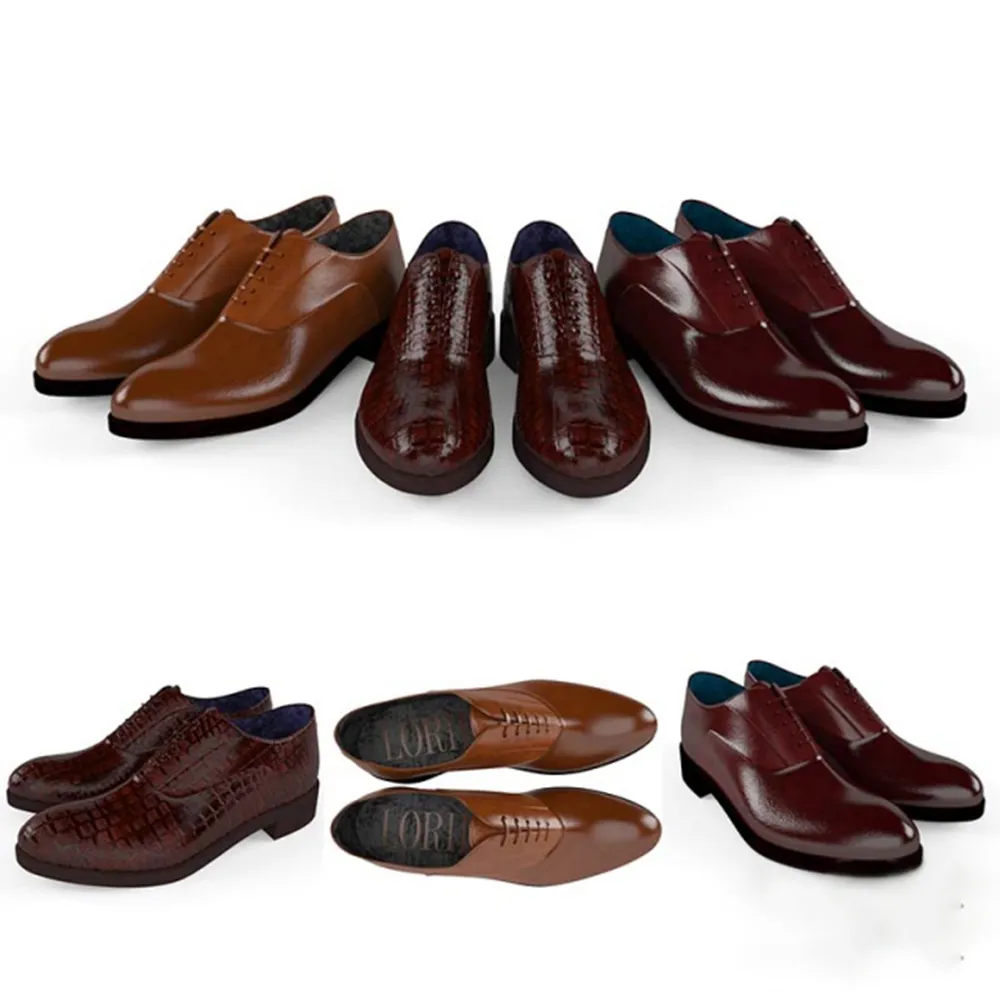 decoration - Loriblu men's shoes 3D Model