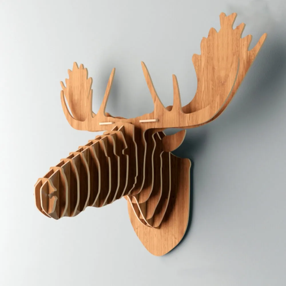 decoration - MANGO DECOR "Elk Head" 3D Model