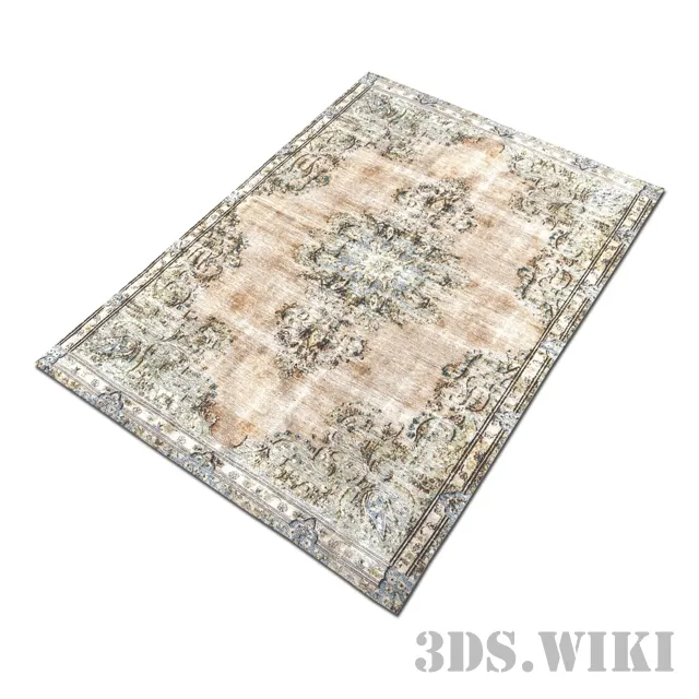 decoration - Massimo Trash carpet 3D Model