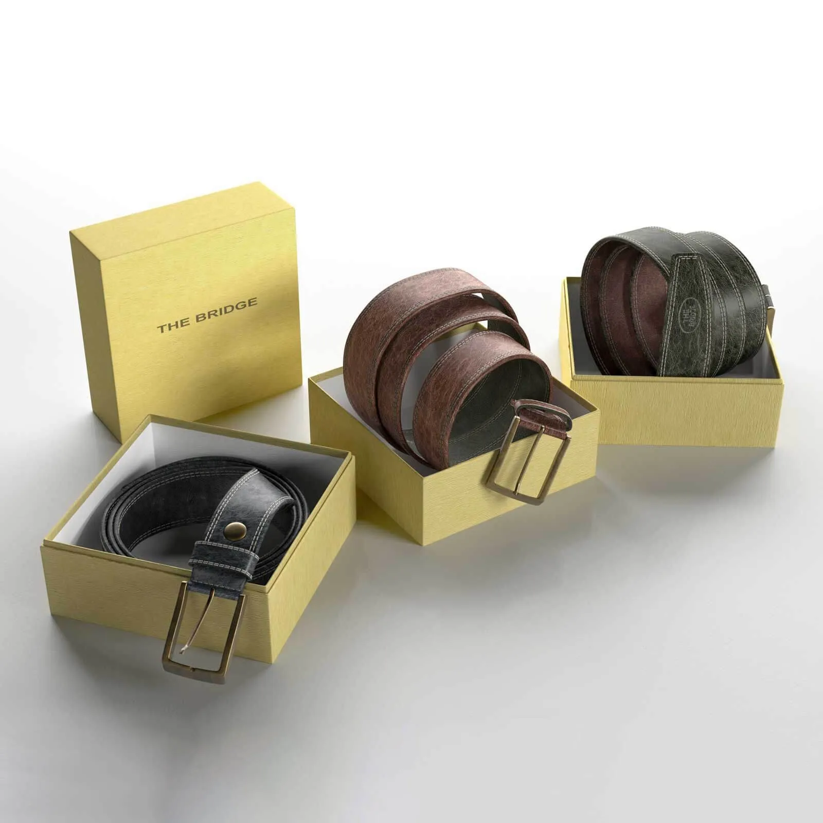 decoration - Men`s Belts 3D Model