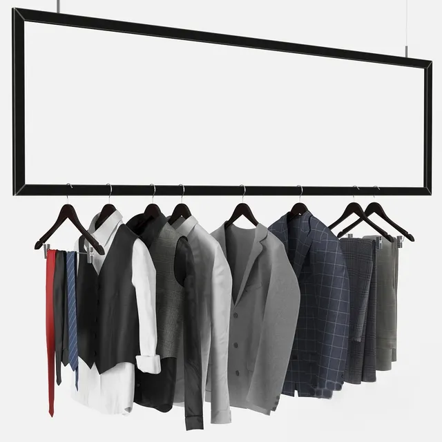 decoration - Mens Clothing 3D Model